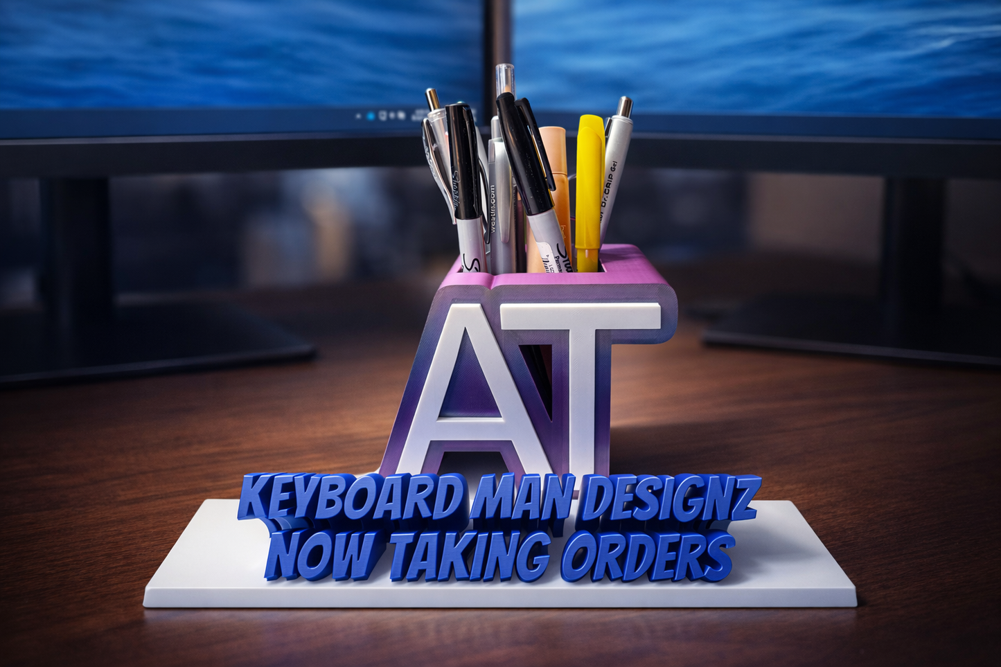 3D Customize Pen Holder