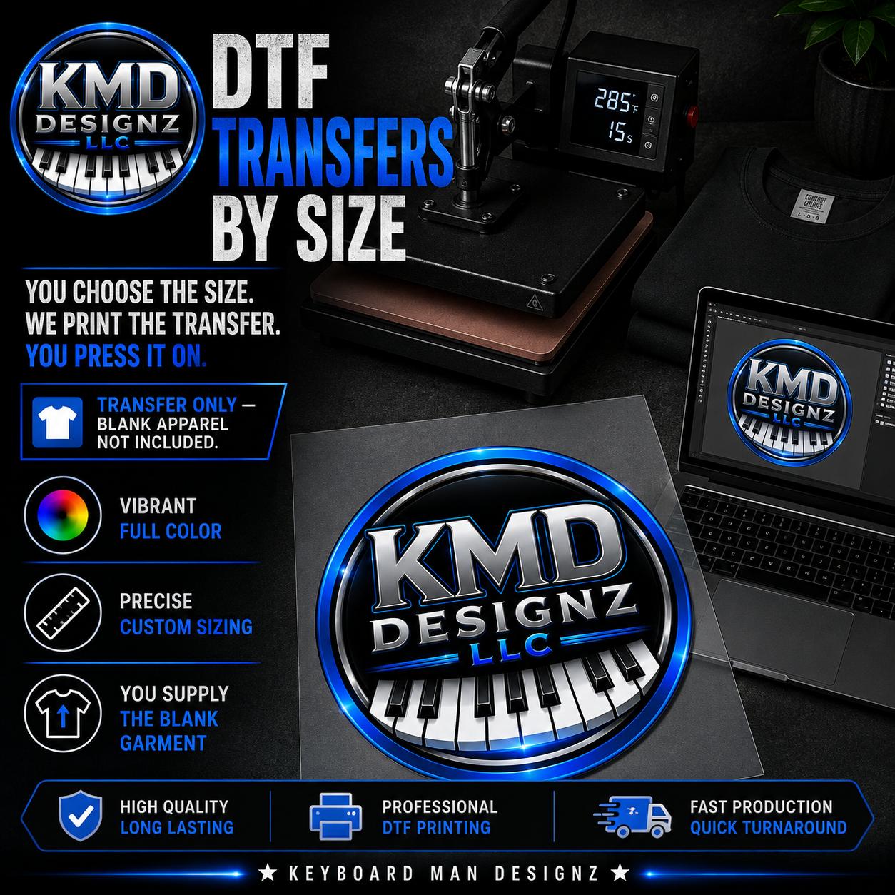 Custom DTF Transfer Prints